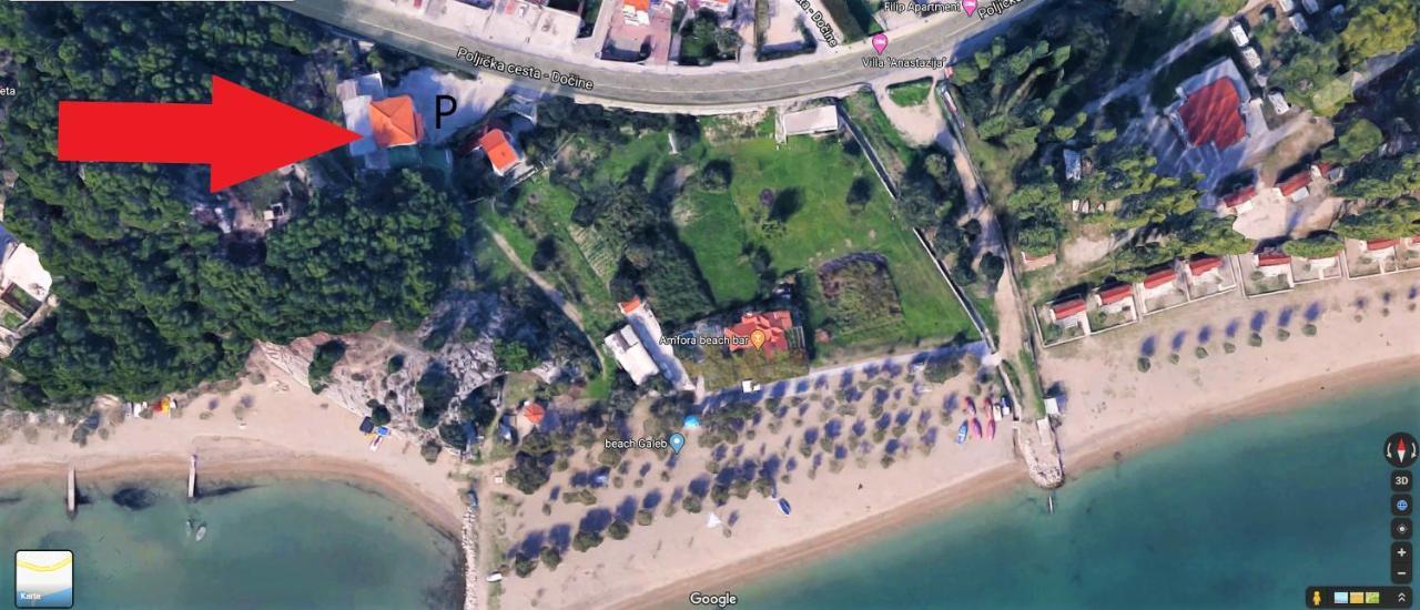 Beach Apartments "Bili Cvitak" Duće Exteriör bild